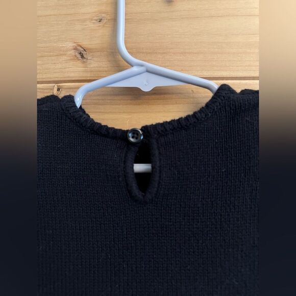 Hanna Andersson Size 70/6-12 Months Embroidered Floral Ruffle Skirt Dress - Picture 10 of 13